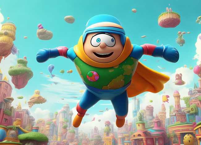 儿童漫画图片大全 图；地球奇侠之赛先生说 漫画放送~