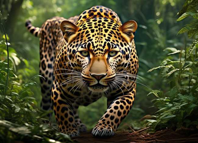 豹子绘画（豹子怎么画这些素材超棒的!）