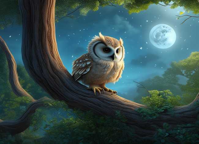 睡前故事鸟儿和树（森林与鸟睡前故事）