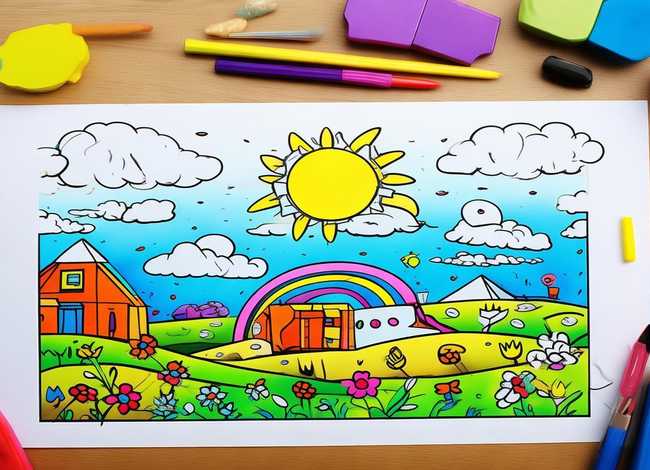 儿童涂色画免费下载 - 儿童涂色简笔画打印