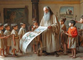 荷马史诗儿童讲解（荷马时代的教育内容以什么什么为主）