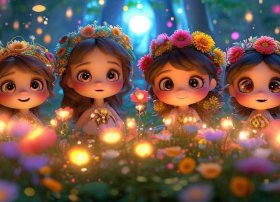 童话故事花的选美大赛 适合4岁宝宝听的睡前童话故事【四篇】