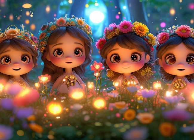 童话故事花的选美大赛 适合4岁宝宝听的睡前童话故事【四篇】