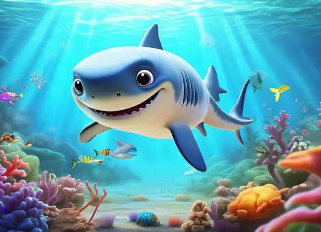 鲨鱼儿童故事（鲨鱼的故事）
