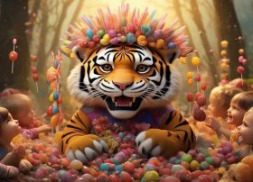 爱吃糖的老虎儿童故事，爱吃糖的老虎350字_以爱为话题的作文