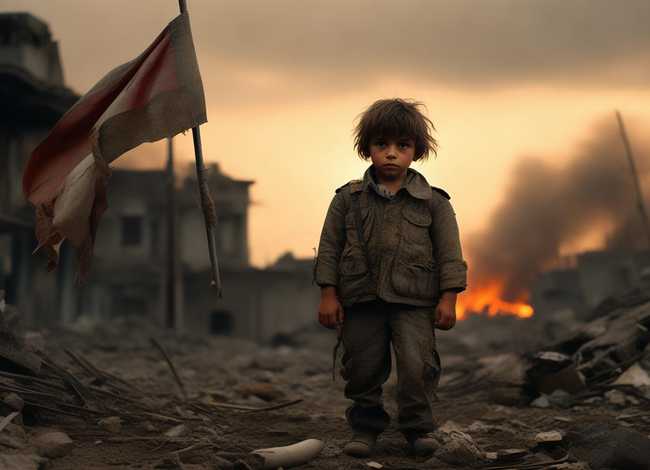 战争中儿童真实的故事；战争中少儿英雄故事