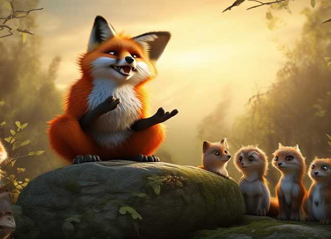 狐狸的故事寓言故事；搜一个关于狐狸的寓言故事.