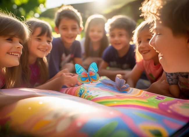 幼儿园小蝴蝶的故事；幼儿园简短睡前故事