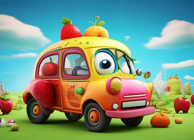 儿童故事《有趣的水果车》(幼儿园小班语言教案《汽车》) 儿童故事《有趣的水果车》(幼儿园小班语言教案《汽车》)