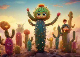 仙人掌 童话（有谁知道关于仙人掌的童话故事呀）