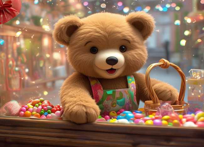 买糖果的小熊故事,小熊买糖果的幼儿故事 买糖果的小熊故事,小熊买糖果的幼儿故事