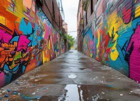 涂鸦的故事；涂鸦-为自由而向上的灵魂 —记WET PAINT涂鸦艺术展