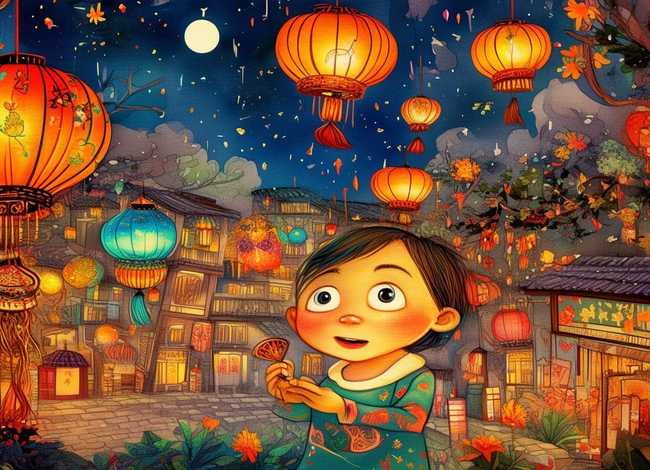 儿童故事绘本简笔画(我的第一本简笔画故事绘本《Lantern Festival“灯节“》) 儿童故事绘本简笔画(我的第一本简笔画故事绘本《Lantern Festival“灯节“》)