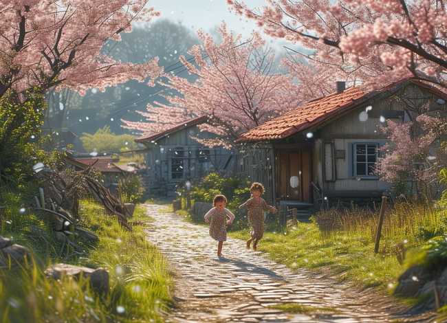 小故事春天来了,以村居编一个小故事 小故事春天来了,以村居编一个小故事