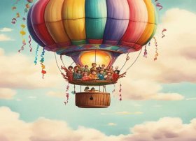 热气球的故事简短儿童；推理的故事(热气球)
