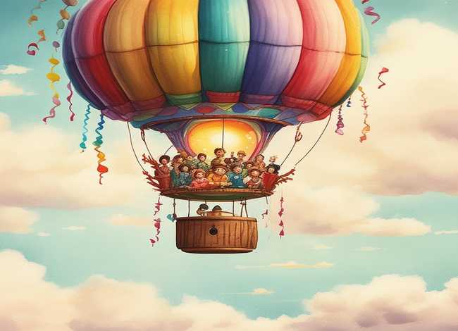 热气球的故事简短儿童；推理的故事(热气球)