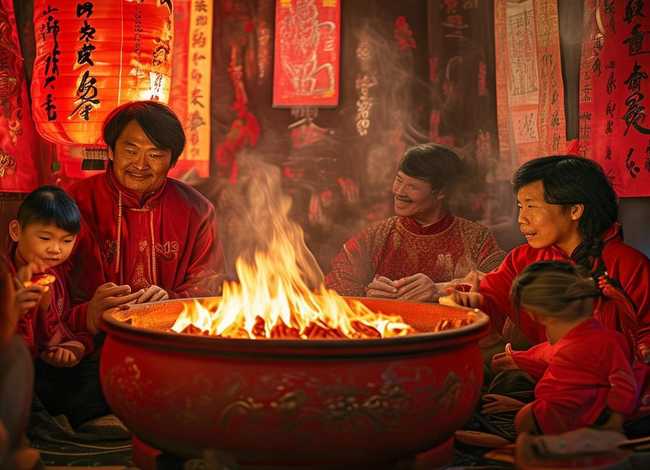 过新年的小故事、关于春节的小故事以及由来古诗