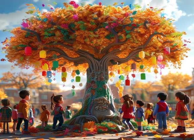 许愿树儿歌，秋季开学典礼中英主持词