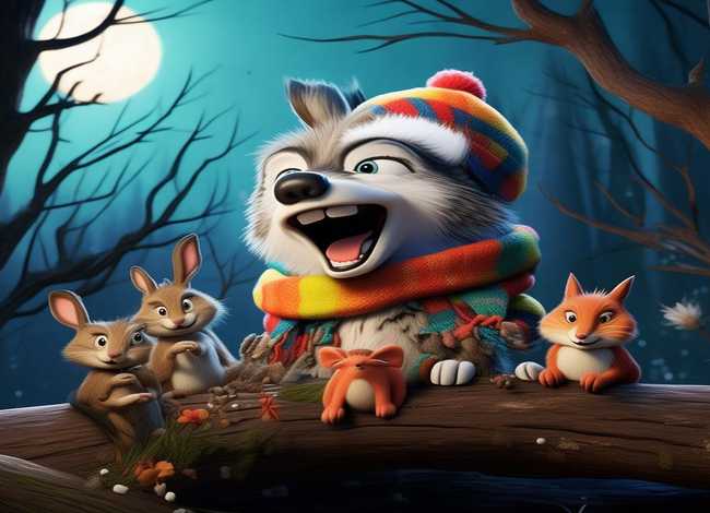 狼,故事 谁有关於狼的笑话和故事说下