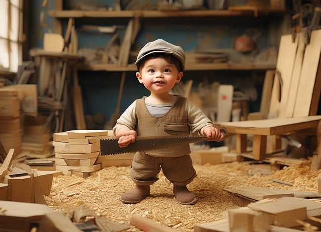 鲁班发明锯子儿童故事、鲁班发明锯子的故事100字左右急