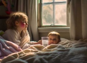 幼儿吃药的视频，幼儿急疹-发烧后的护理同样重要