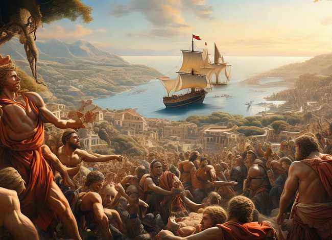 荷马史诗的两个故事、荷马史诗的主要故事情节