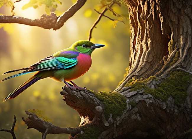 儿童故事鸟树赏析 - 小鸟和老树的童话故事450字