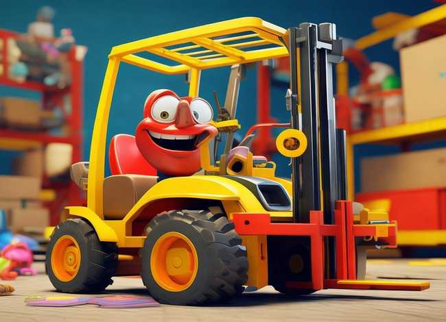 叉车儿童动画，动画片拖车汤姆里叉车叫什么