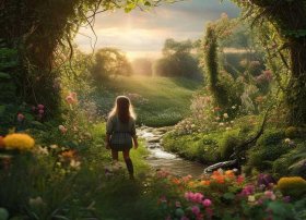 秘密花园讲故事 - 童话故事《秘密花园》(《the secret garden》)讲了一个什么故事