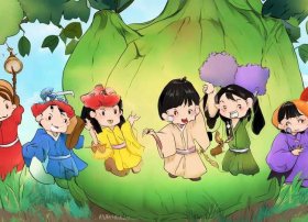 葫芦娃故事串联改编；葫芦娃故事原文文字
