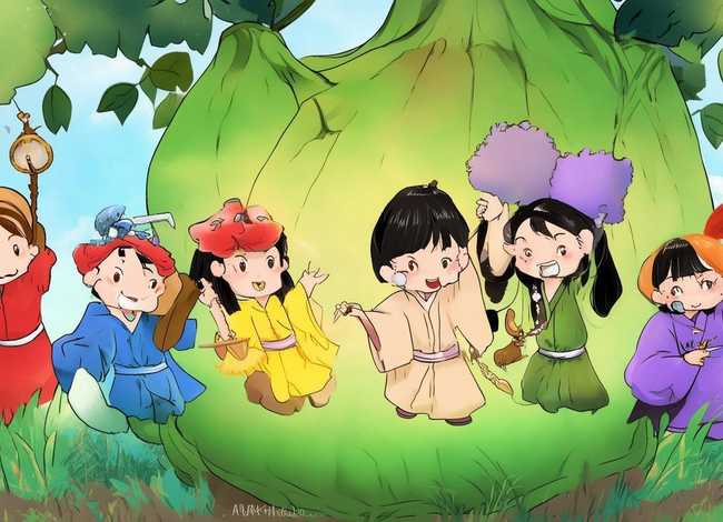 葫芦娃故事串联改编；葫芦娃故事原文文字