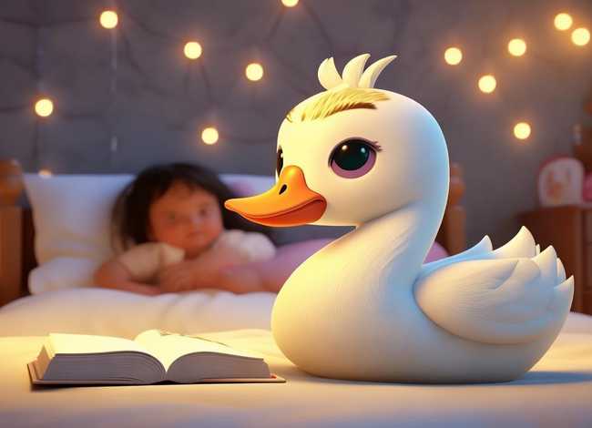 儿童睡前故事小白鹅，哄小孩子睡觉的故事