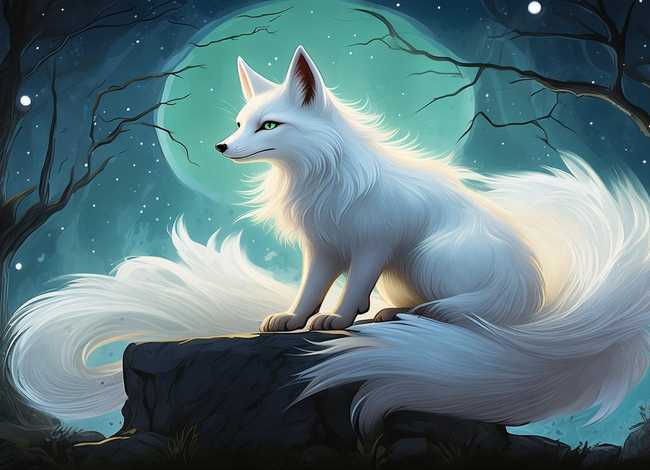 狐狸的故事民间传说，九尾白狐的传说_九尾狐狸的千古传说