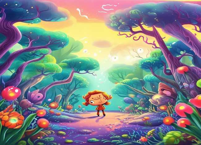 儿童故事插画绘本15页（让孩子爱不释手的奇妙绘本）