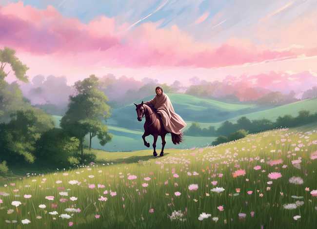 春天的故事 画,踏花归去马蹄香主考官选中的那幅画妙在哪里 春天的故事 画,踏花归去马蹄香主考官选中的那幅画妙在哪里