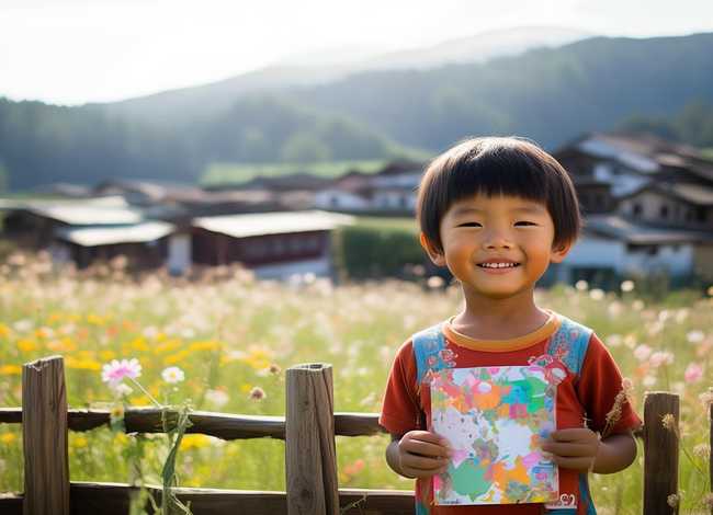 留守儿童说说文案；关爱留守儿童明信片文案