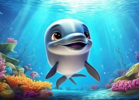 海豚儿童故事；小海豚历险记童话故事