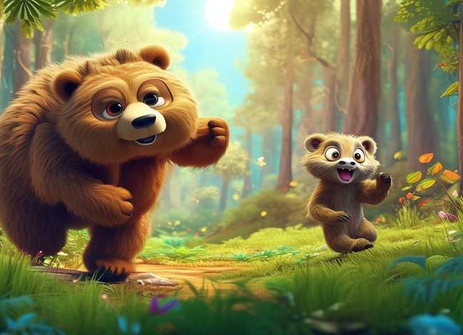 动物故事视频连续播放、动物故事-熊狸