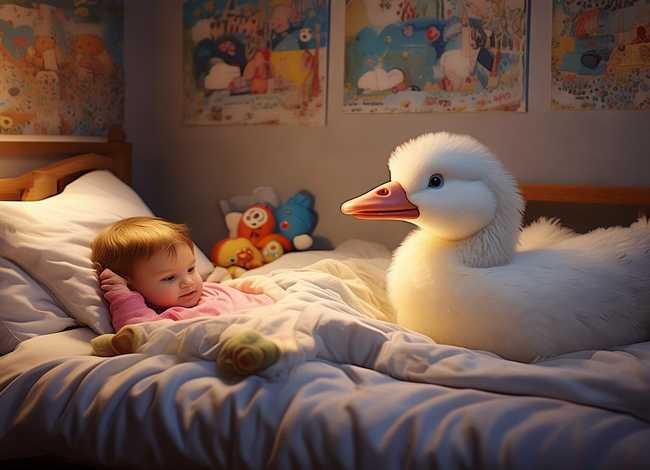 白鹅绘本故事 儿童有声睡前故事