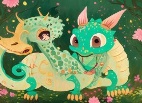 幼儿绘本故事插画（童话风格儿童插画-求日本童话风格插画家）