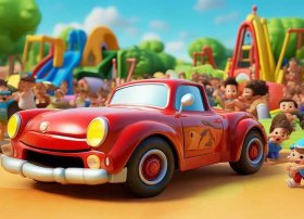 儿童小汽车视频故事（幼儿故事一辆不听话的小汽车）