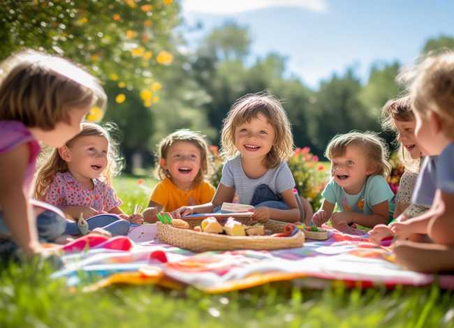 野餐儿童故事（幼儿园生活老师）
