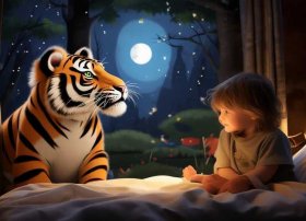 老虎故事儿童睡前故事，老虎的故事儿童睡前故事 关于老虎的睡前故事