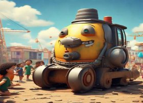 挖土机的故事儿童故事（哭泣的挖掘机——《迈克·马力甘和他的蒸汽挖土机》