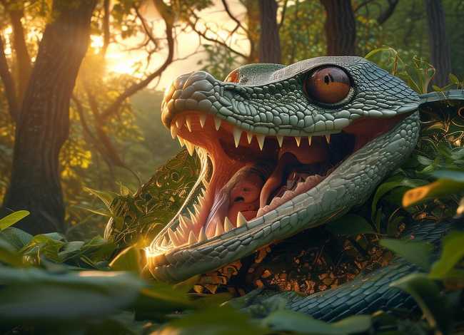 儿童寓言小故事带拼音 人心不足蛇吞相的寓言故事