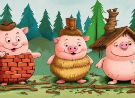 儿童故事三只小猪盖房子，儿童故事三只小猪盖房子的故事