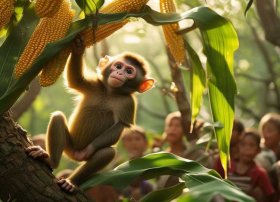 猴子的故事9-12岁（猴子摘玉米的故事 猴子摘玉米的故事内容及道理）