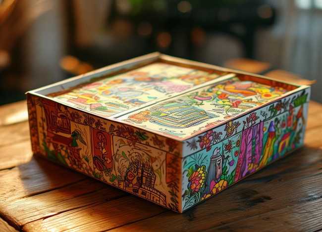 故事盒子手工（纸盒设计制作）