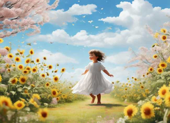 夏日儿童古诗配画、夏日绝句的诗配画简单又漂亮 夏日儿童古诗配画、夏日绝句的诗配画简单又漂亮