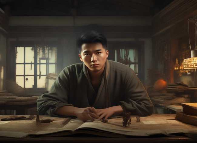 欧阳询学书法的故事 - 欧阳询少时勤奋学书的故事